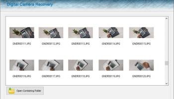 Digital Camera Photo Undelete Software screenshot