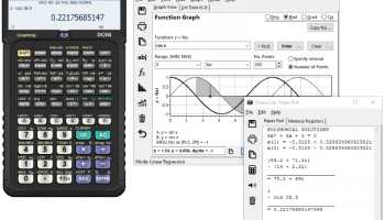 DreamCalc Scientific Graphing Calculator screenshot