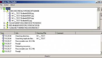 IdemFilesFinder screenshot