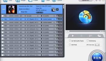 WinX Free DVD to DivX Ripper screenshot