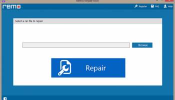 Remo RAR Repair Software screenshot