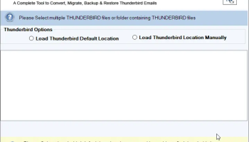 MailsGen Thunderbird Converter screenshot