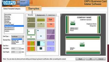 Design Business Cards screenshot