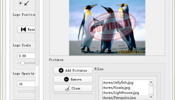 VeryUtils Photo Watermark screenshot