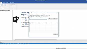 Stellar Repair for Powerpoint screenshot