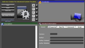 Tweaking.com - Advanced System Tweaker screenshot