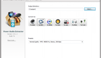 Power Audio Extractor screenshot