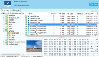 EassosRecovery Free screenshot