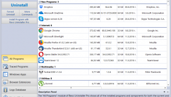 Revo Uninstaller Pro screenshot
