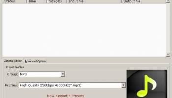 FLAC to MP3 Converter Express screenshot