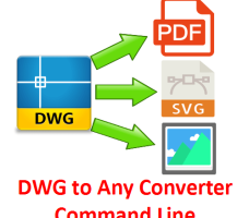 DWG to Any Converter Command Line screenshot