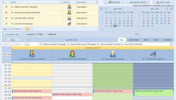 Medical Calendar for Workgroup screenshot
