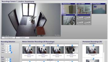 C-MOR IP Video Surveillance Software screenshot