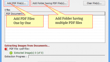 PDF Image Extractor screenshot