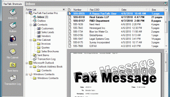 FaxTalk FaxCenter Pro screenshot