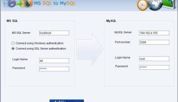 Database Conversion Software screenshot