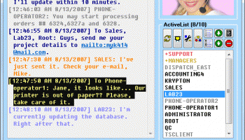 LanToucher Messenger screenshot