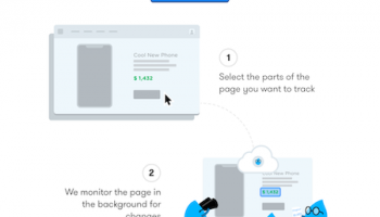 Distill Web Monitor screenshot