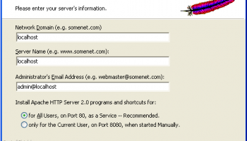 Apache HTTP Server screenshot