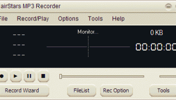 FairStars MP3 Recorder screenshot