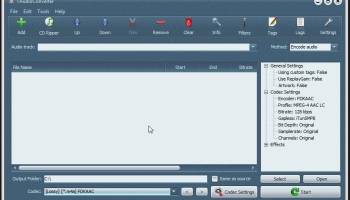 TAudioConverter screenshot