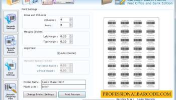 Bar code Labels Generator screenshot