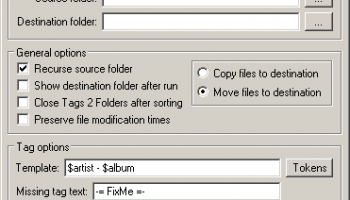 Tags 2 Folders screenshot