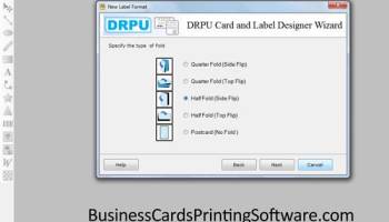 Card and Label Designing Program screenshot