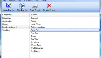 Crossword Construction Kit screenshot
