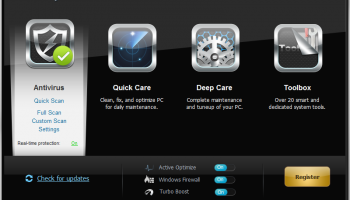 Advanced SystemCare with Antivirus 2013 screenshot