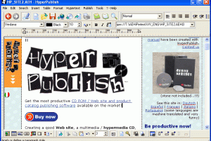 HyperPublish - Web CD product catalog screenshot