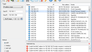 Find MAC Address screenshot