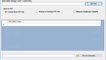 Softaken EML to PST Converter screenshot