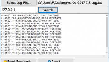 Vov Log Analyzer screenshot