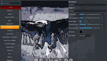 Webcamoid screenshot