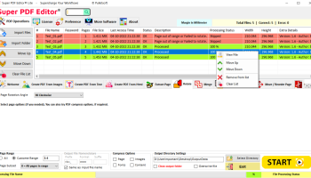 Super PDF Editor Lite screenshot