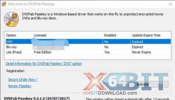 DVDFab Passkey for Blu-ray screenshot