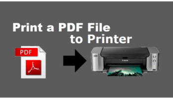 VeryUtils PDF to Printer Command Line screenshot