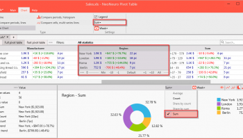Pivot Table screenshot