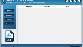 JFIF File Converter screenshot