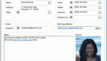 Handy Address Book screenshot