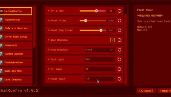 LethalConfig screenshot