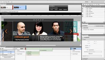 Adobe Creative Suite Web Premium screenshot