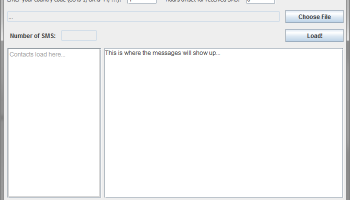 SMS Backup Reader screenshot