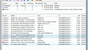 EF Mailbox Manager screenshot