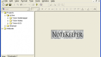 Tolon NoteKeeper screenshot