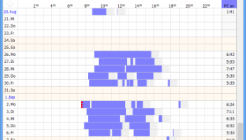 PC On/Off Time screenshot