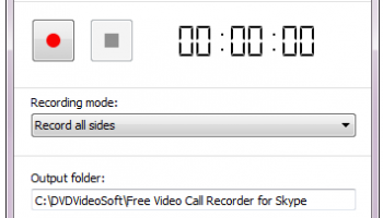 Free Video Call Recorder for Skype screenshot