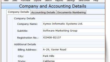 Purchase Order Templates Software screenshot