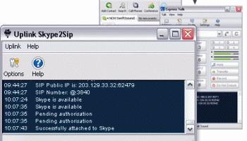 Uplink Skype2Sip Professional screenshot